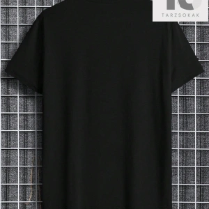 Erkek Trefoil Desenli Kısa Kollu Tişört