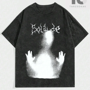 Erkek Yazılı Baskılı T-shirt