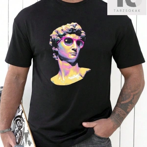 Erkek Yazılı Baskılı Tişört