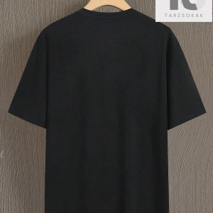 Erkek Yazılı Yuvarlak Yaka Tişört