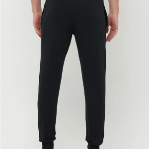 Erkek Yazlık Eşofman Altı Dar Paça Jogger Siyah Pamuklu Kumaş RLX044513