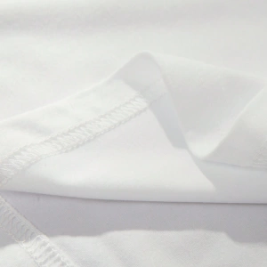 Erkek Yuvarlak Yaka Kısa Kollu Baskılı Minimalist Tişört, Günlük Giyim