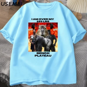 Erkekler T-shirt sevimli karikatür Bubu Dudu Tshirt At Flip-flop atma komik pamuk kısa kollu  2968