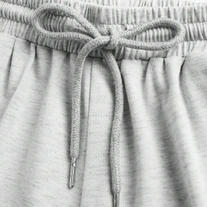 Essnce 2pcs Drawstring Waist Track Şort