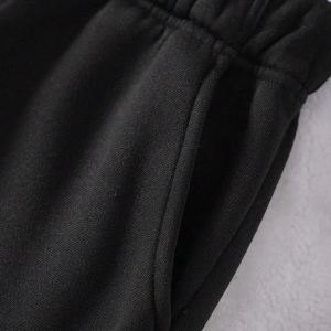 Essnce Solid Drawstring Waist Thermal Lined 4 Mevsim Eşofman