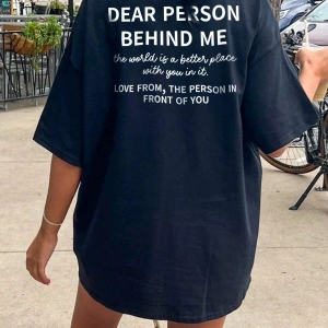 Essnce Solid Düşük Omuz Büyük Boy Tişört