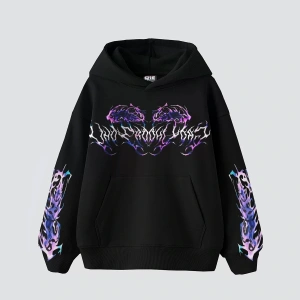 Eternal Text Baskılı Oversize Unisex Beyaz