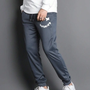 Expression Print Drawstring Waist Eşofman Altı