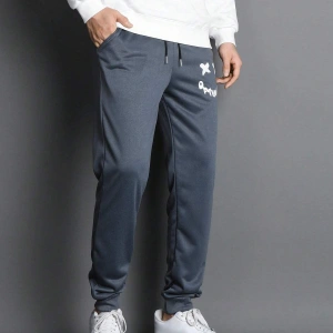 Expression Print Drawstring Waist Eşofman Altı