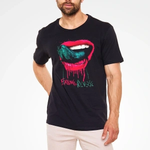 Falling In Reverse Siyah Unisex Tişört T-Shirt