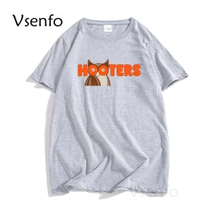 Femboy Hooters orijinal baykuş T Shirt erkekler kadınlar için rahat kısa kollu karikatür graf 2937