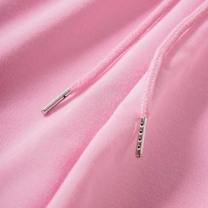 Figure & Letter Graphic Drawstring Waist Şort