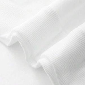 Floral & Japanese Letter Graphic Sweatshirt Beyaz