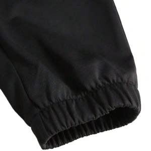 Floral & Letter Graphic Drawstring Waist Eşofman Altı