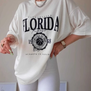 Florida Kadın Beyaz Oversize