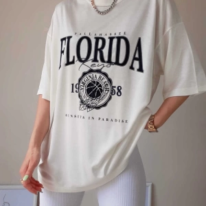 Florida Kadın Beyaz Oversize