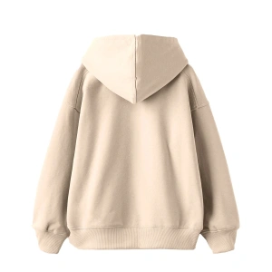 Forever Classic Baskılı Oversize Unisex Bej