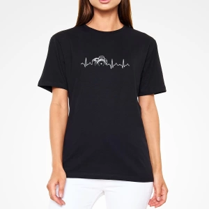 Fotoğrafçı Siyah Unisex Tişört T-Shirt