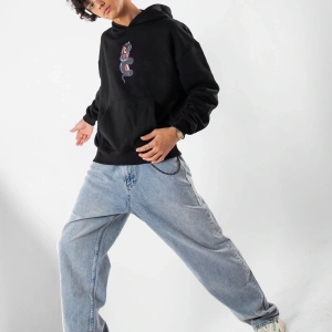 Free Gangster Baskılı Oversize Unisex Beyaz