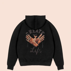 Free Gangster Baskılı Oversize Unisex Beyaz