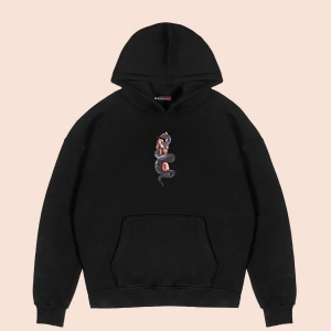 Free Gangster Baskılı Oversize Unisex Beyaz