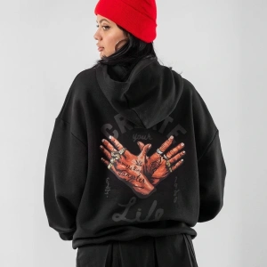 Free Gangster Baskılı Oversize Unisex Beyaz
