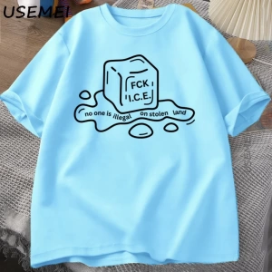 Funny ICE T Shirt Men Women Summer Cotton Short Sleeve T-shirt Casual O Neck Printed Tee Shir 3062
