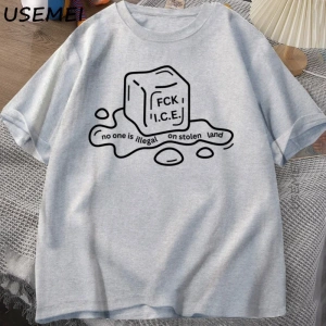 Funny ICE T Shirt Men Women Summer Cotton Short Sleeve T-shirt Casual O Neck Printed Tee Shir 3062