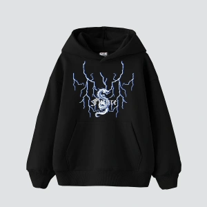 Future Yıldırım Baskılı Oversize Unisex Beyaz