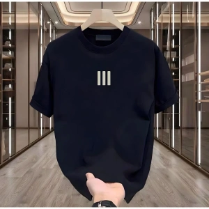 Genel Markalar 3 Çizgi Baskılı Beyaz Erkek