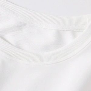 Geo & Letter Graphic Pullover Beyaz