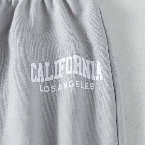 Girls Letter Graphic Eşofman Altı