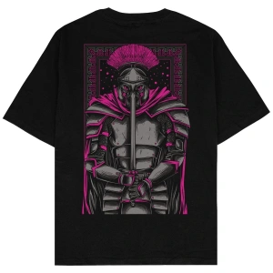 Gladiator Siyah Oversize Unisex T-shirt
