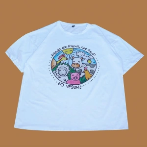 Go Vegan / Oversize Rtişört
