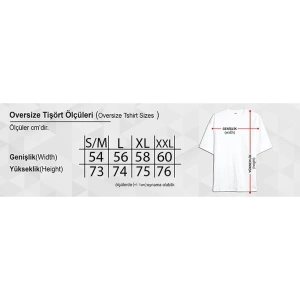 Göğüs Beach Baskılı Oversize Erkek T-Shirt