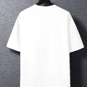 Göğüs Mega New York Baskılı Oversize Erkek T-Shirt