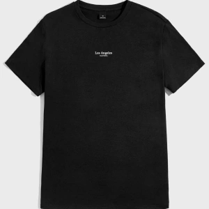 Göğüs Minimal Los Angeles Baskılı Oversize Unisex T-Shirt