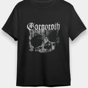 Gorgoroth Baskılı Unisex Beyaz Tişört