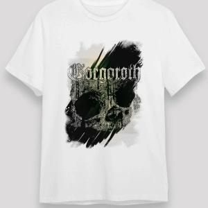 Gorgoroth Baskılı Unisex Beyaz Tişört