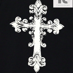 Goth Erkek Harfli ve Grafik Baskılı Tişört