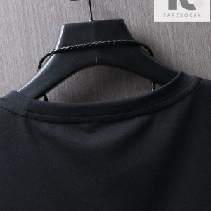 Goth Erkek Slogan Ve Karakter Desenli Oversize T-shirt