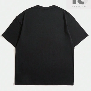 Goth Erkek Sloganlı ve Grafik Baskılı Tişört