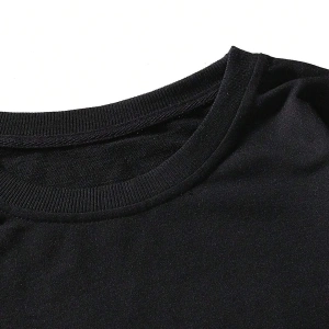 Goth Guys Slogan & Skull Print Pullover Siyah