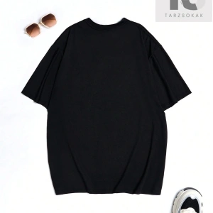 Goth Sloganı Kafatası Grafikli Damla Omuzlu Tişört