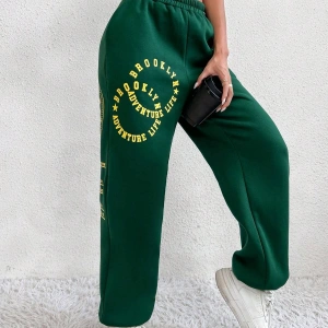 Graphic Elastic Waist 4 Mevsim Eşofman