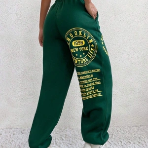 Graphic Elastic Waist 4 Mevsim Eşofman