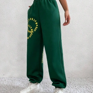 Graphic Elastic Waist 4 Mevsim Eşofman