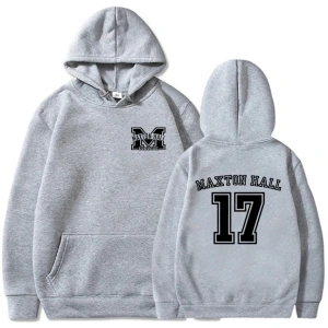 Gri Maxton Hall 17 TV Graphic Hoodie The World Between Us