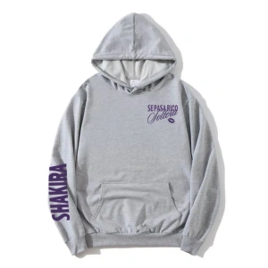 Gri Soltera Hoodie kıcı Shakira Grafik Moda Rahat u K