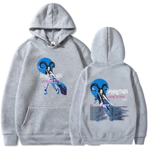 Gri Taç Cadı Turu Bambie Thug kıcı Grafik Rahat